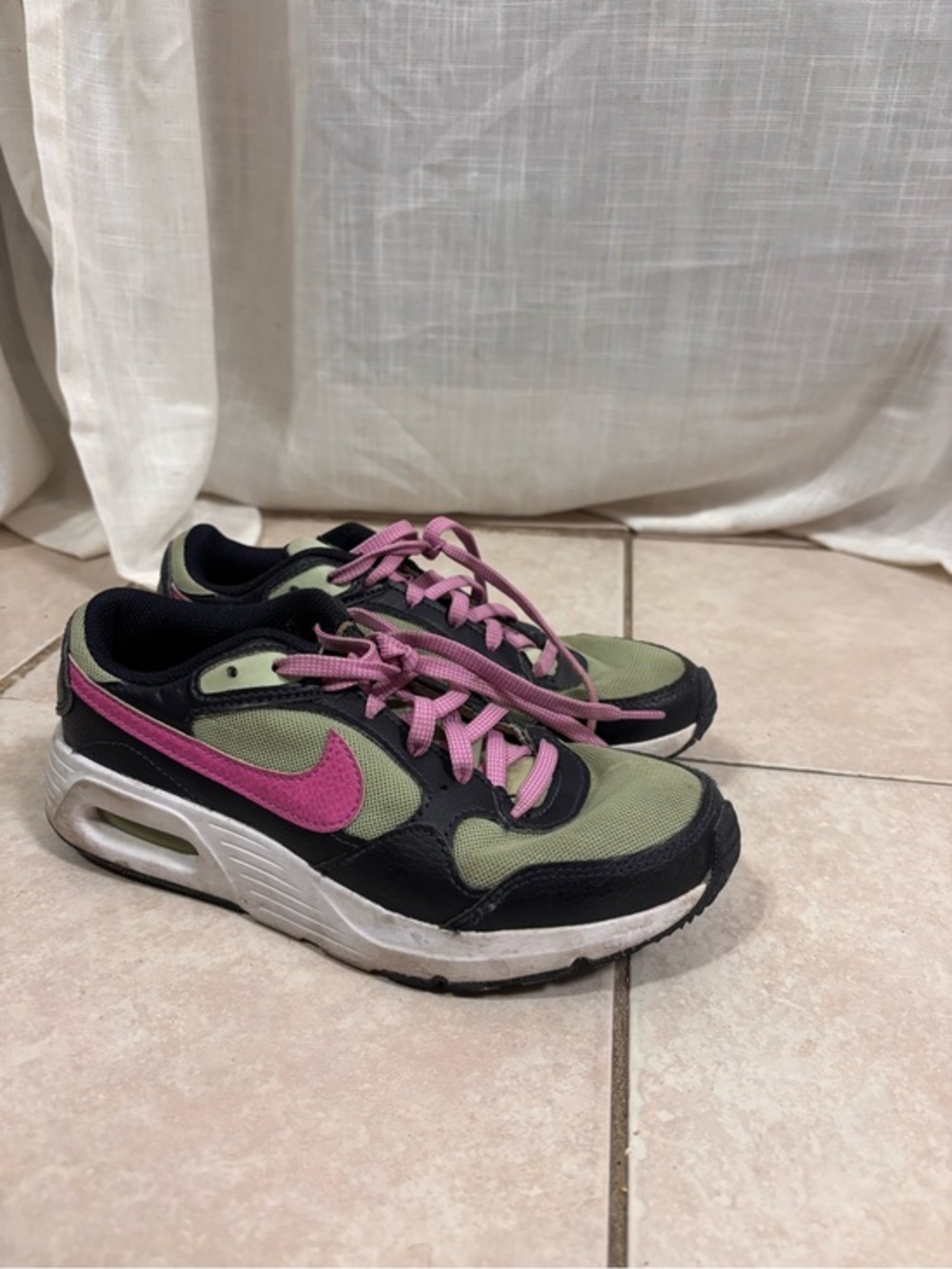 Nike Air Max SC GS 'Honeydew Fuchsia Dream' Athletic Shoes Sneakers youth 3.5